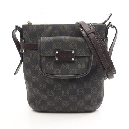 Loewe Shoulder Bag Anagram Da Ninebrown Canvas Leather