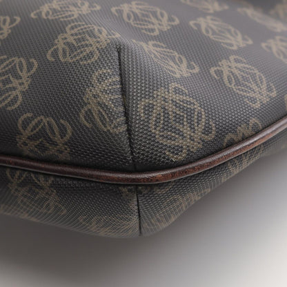 Loewe Shoulder Bag Anagram Da Ninebrown Canvas Leather — view 6