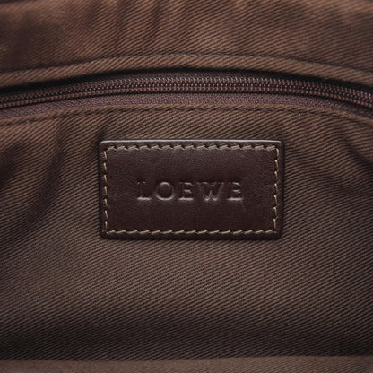 Loewe Shoulder Bag Anagram Da Ninebrown Canvas Leather — view 4