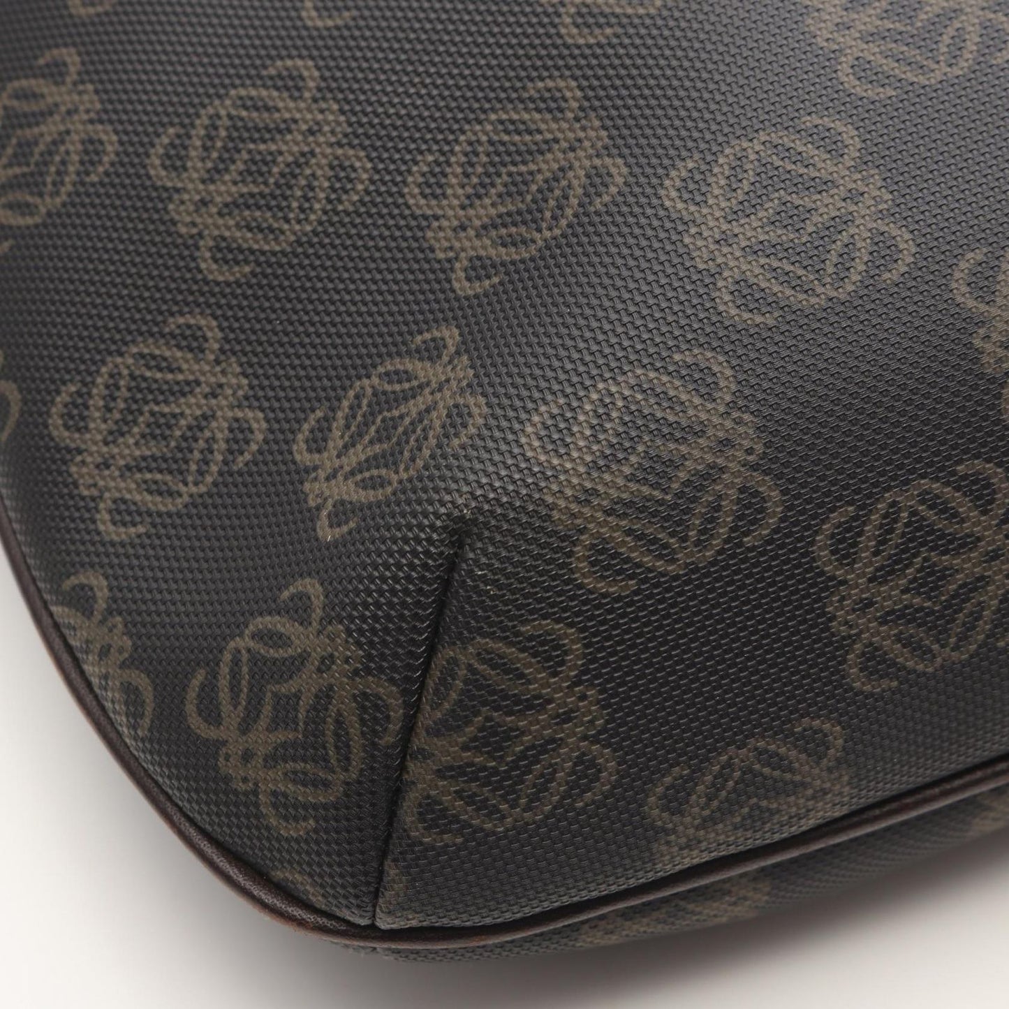 Loewe Shoulder Bag Anagram Da Ninebrown Canvas Leather — view 7