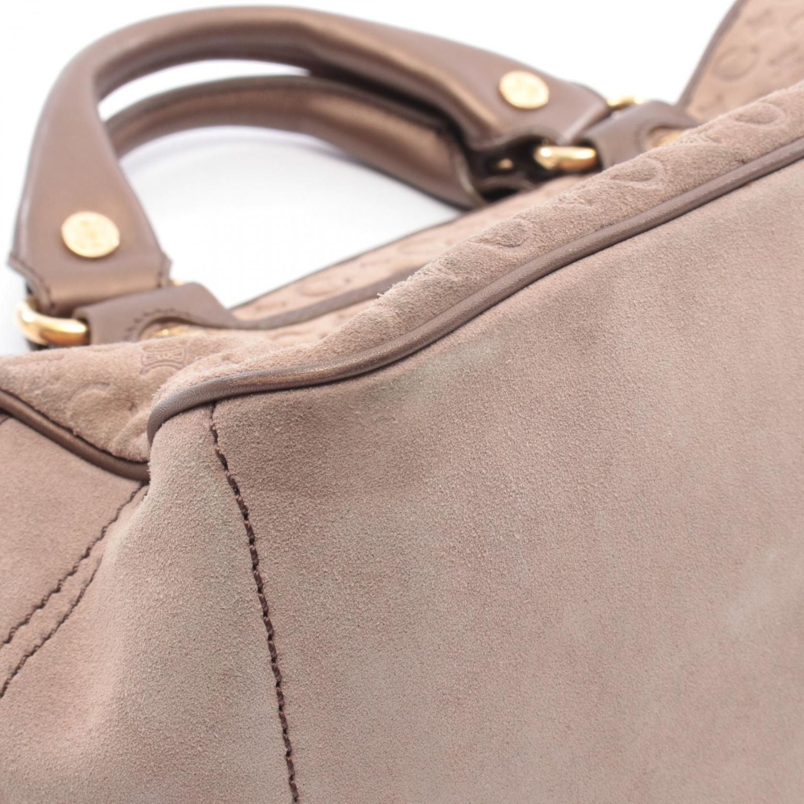 Celine Seri Handbag Brown Leather — view 6