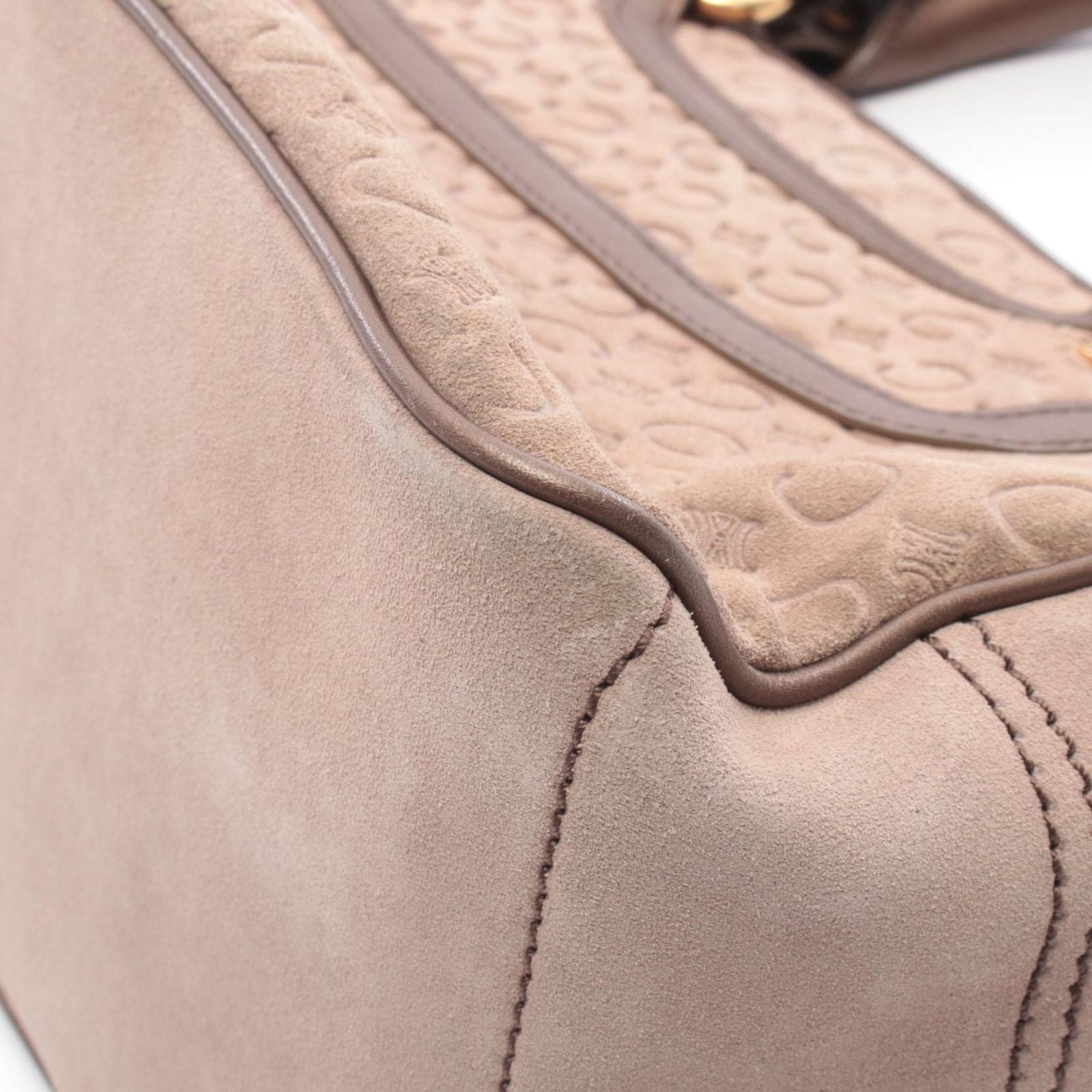 Celine Seri Handbag Brown Leather — view 7