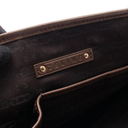 Celine Seri Handbag Brown Leather — view 4
