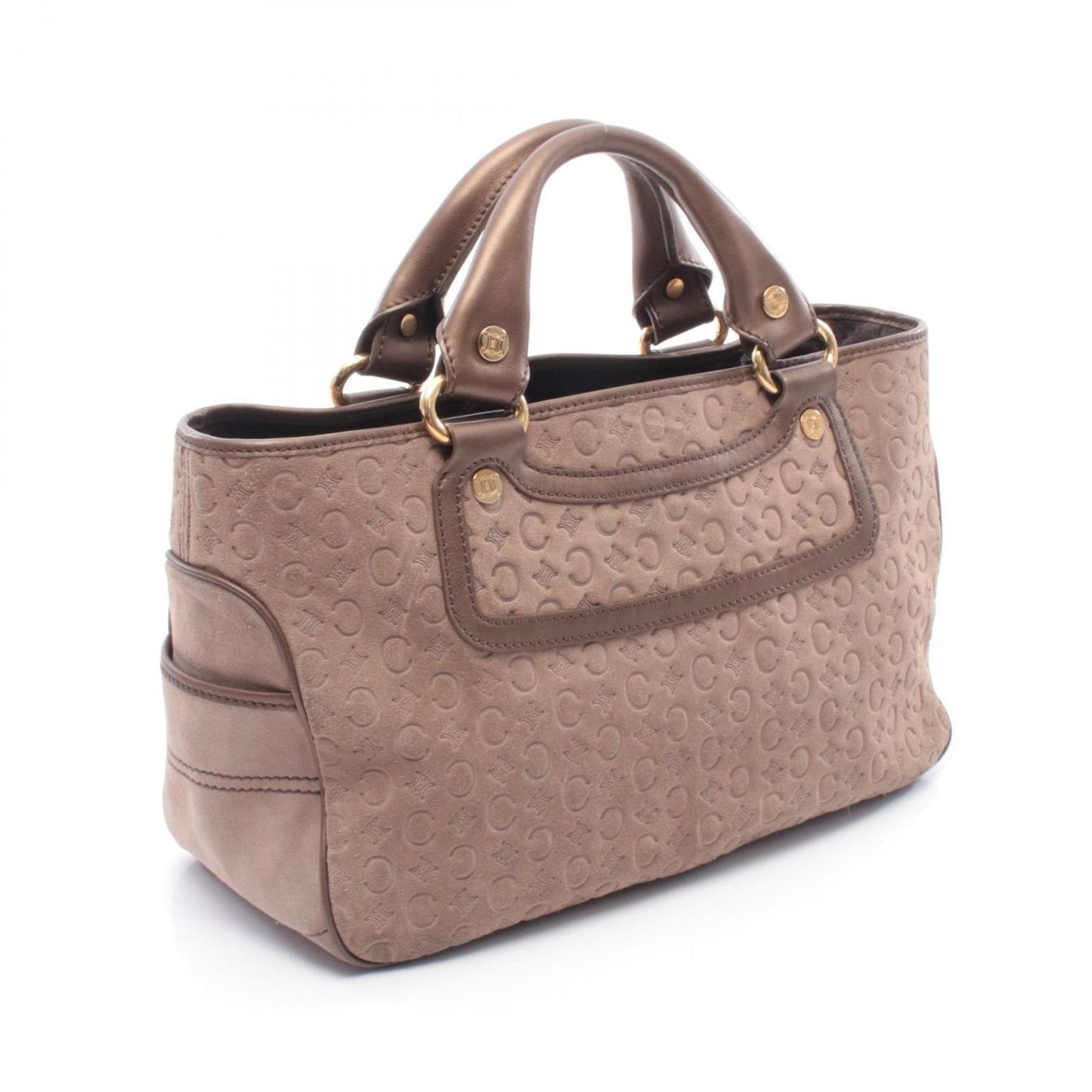 Celine Seri Handbag Brown Leather — view 2