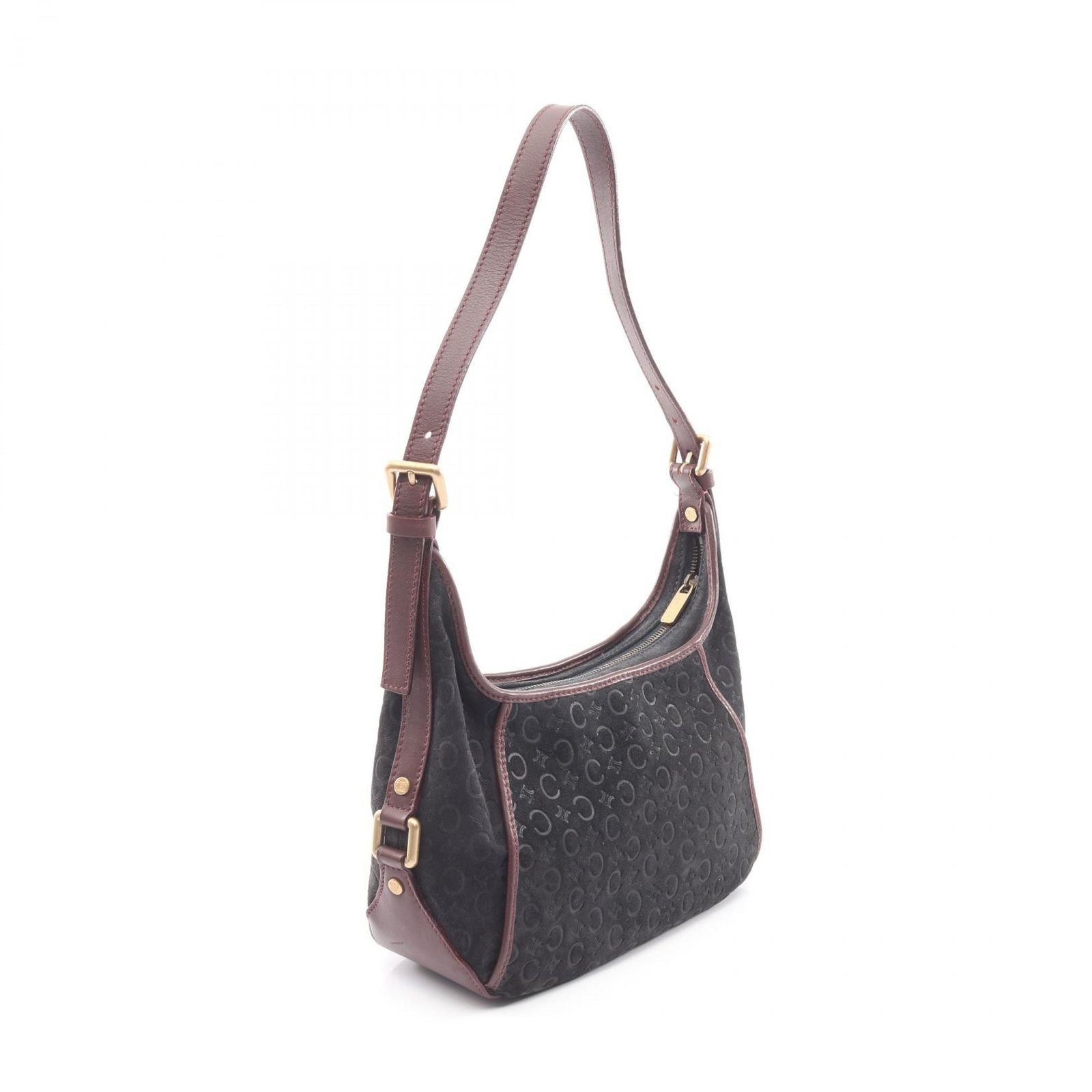 Celine Seri Shoulder Bag Black Brown — view 2