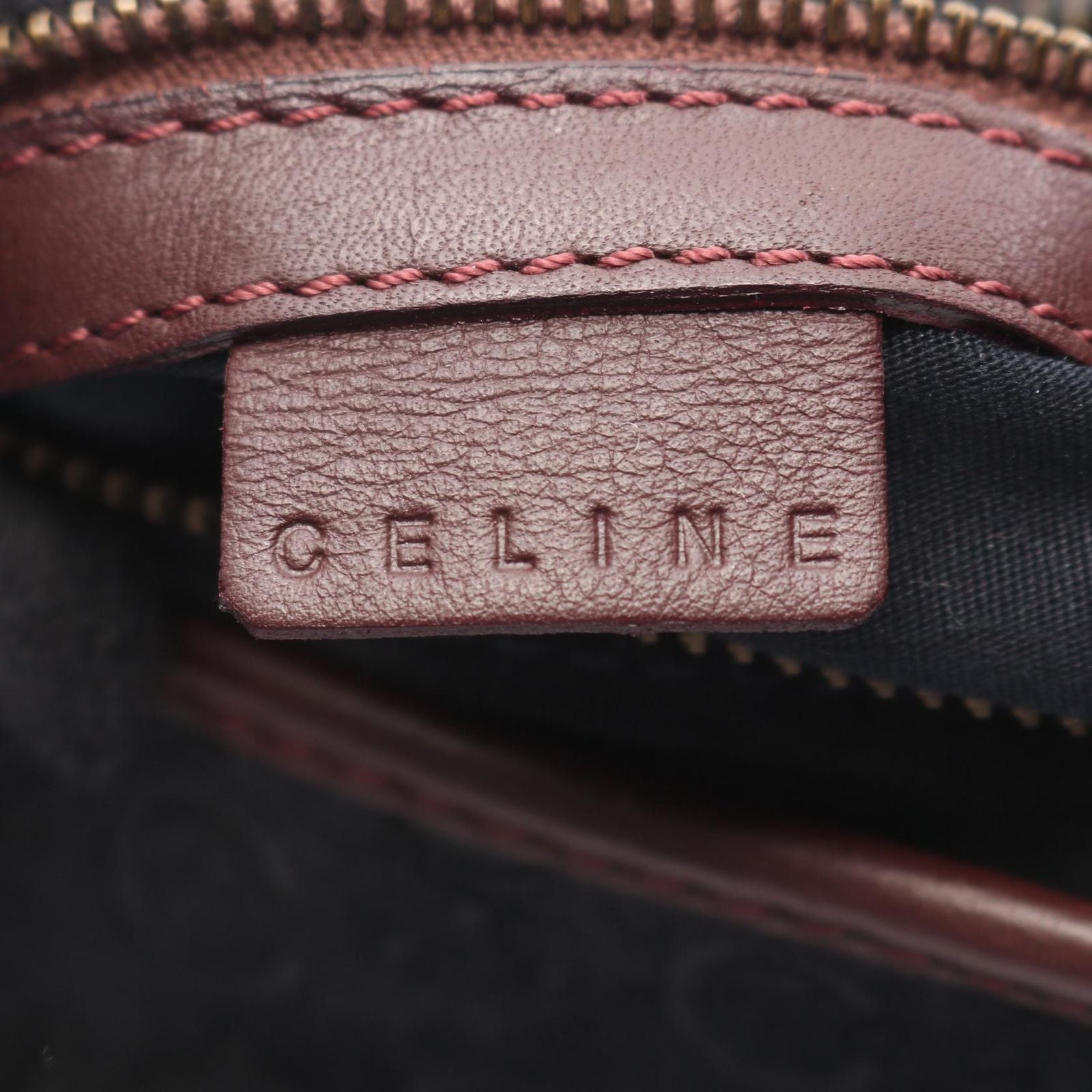 Celine Seri Shoulder Bag Black Brown — view 4