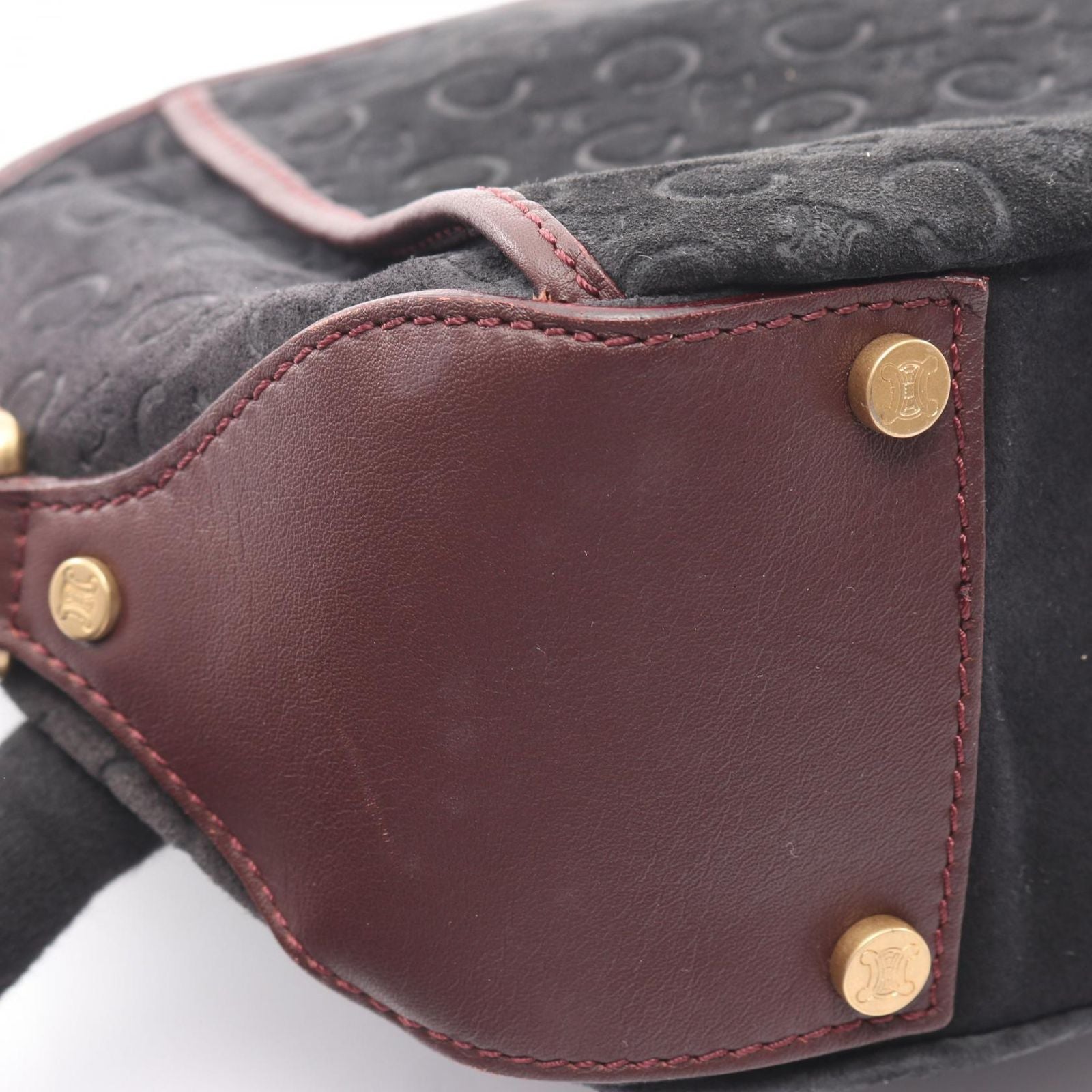 Celine Seri Shoulder Bag Black Brown — view 8
