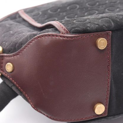 Celine Seri Shoulder Bag Black Brown — view 8