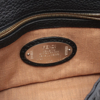 Fendi Handbag Selleria Mini Black Brown Leather — view 4