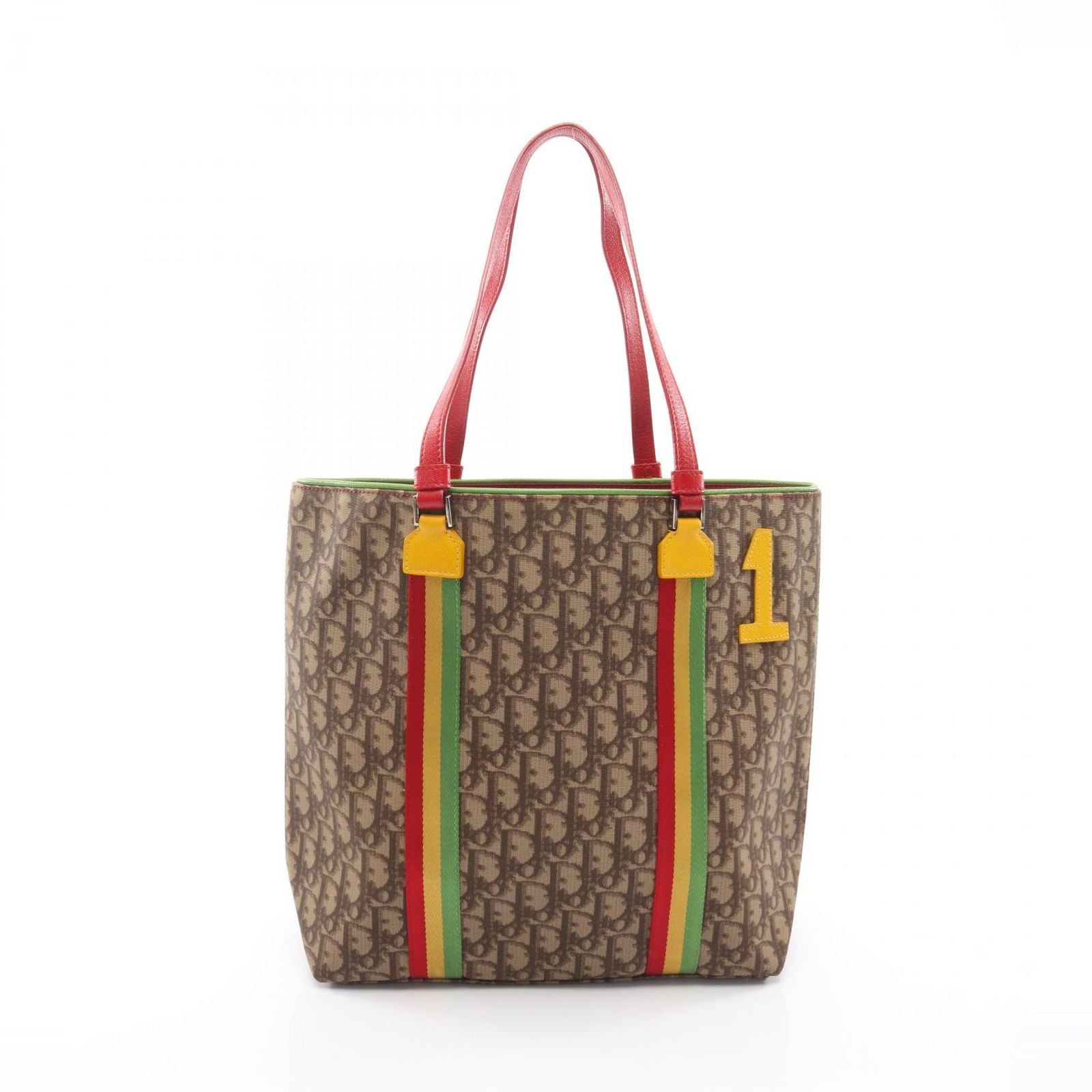 Dior Dio Tote Tobta Beige Canvas