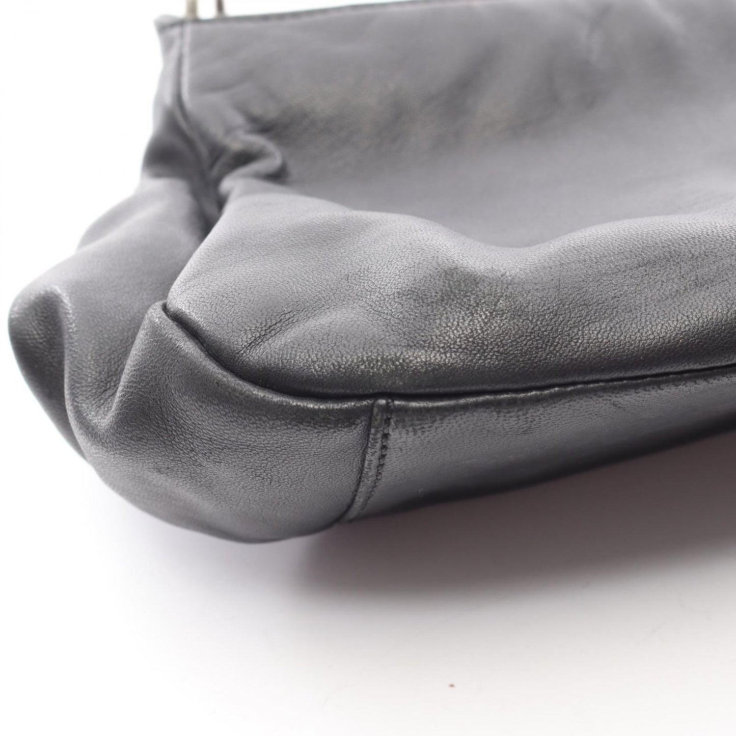 Loewe Shoulder Bag Anagram Black Leather — view 7