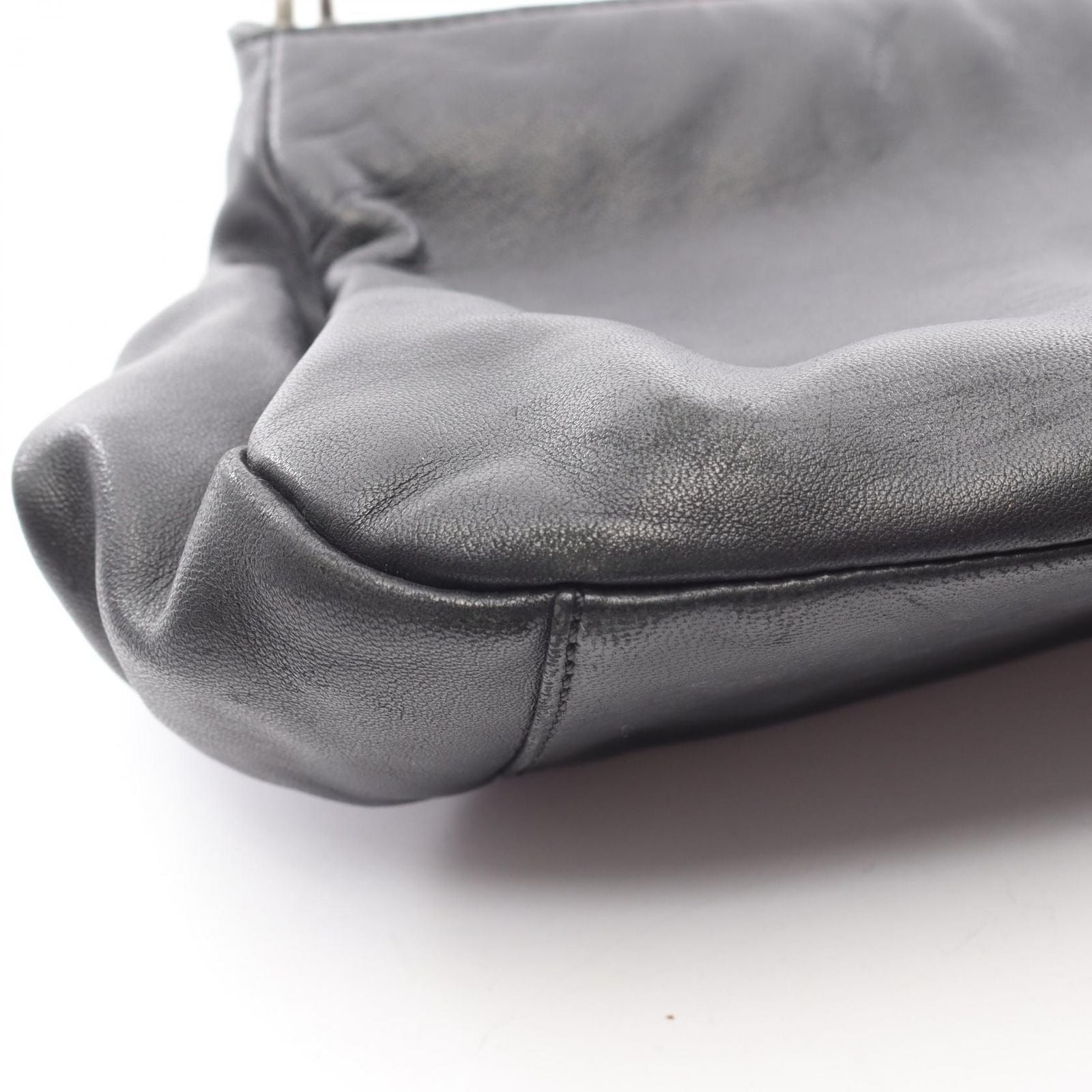 Loewe Shoulder Bag Anagram Black Leather — view 7
