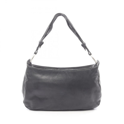 Loewe Shoulder Bag Anagram Black Leather