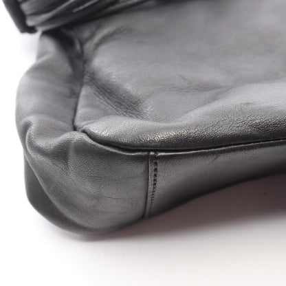 Loewe Shoulder Bag Anagram Black Leather — view 8