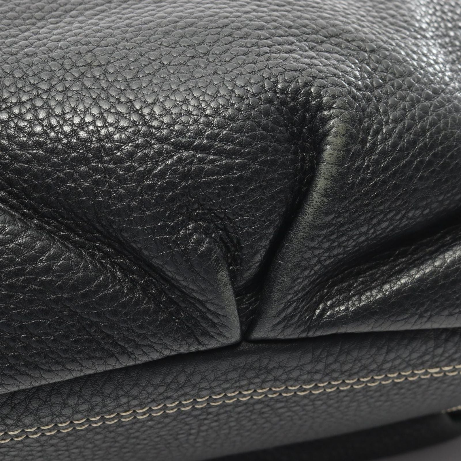 Celine Seri Handbag Black Leather — view 9