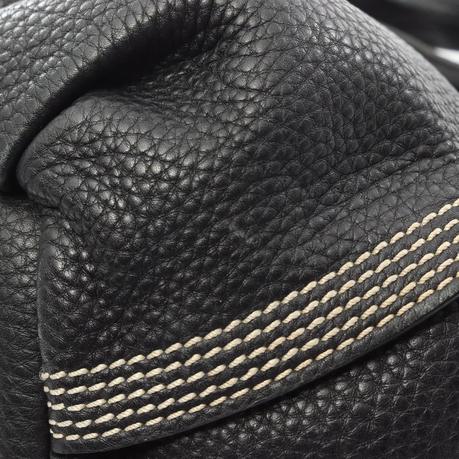 Celine Seri Handbag Black Leather — view 8