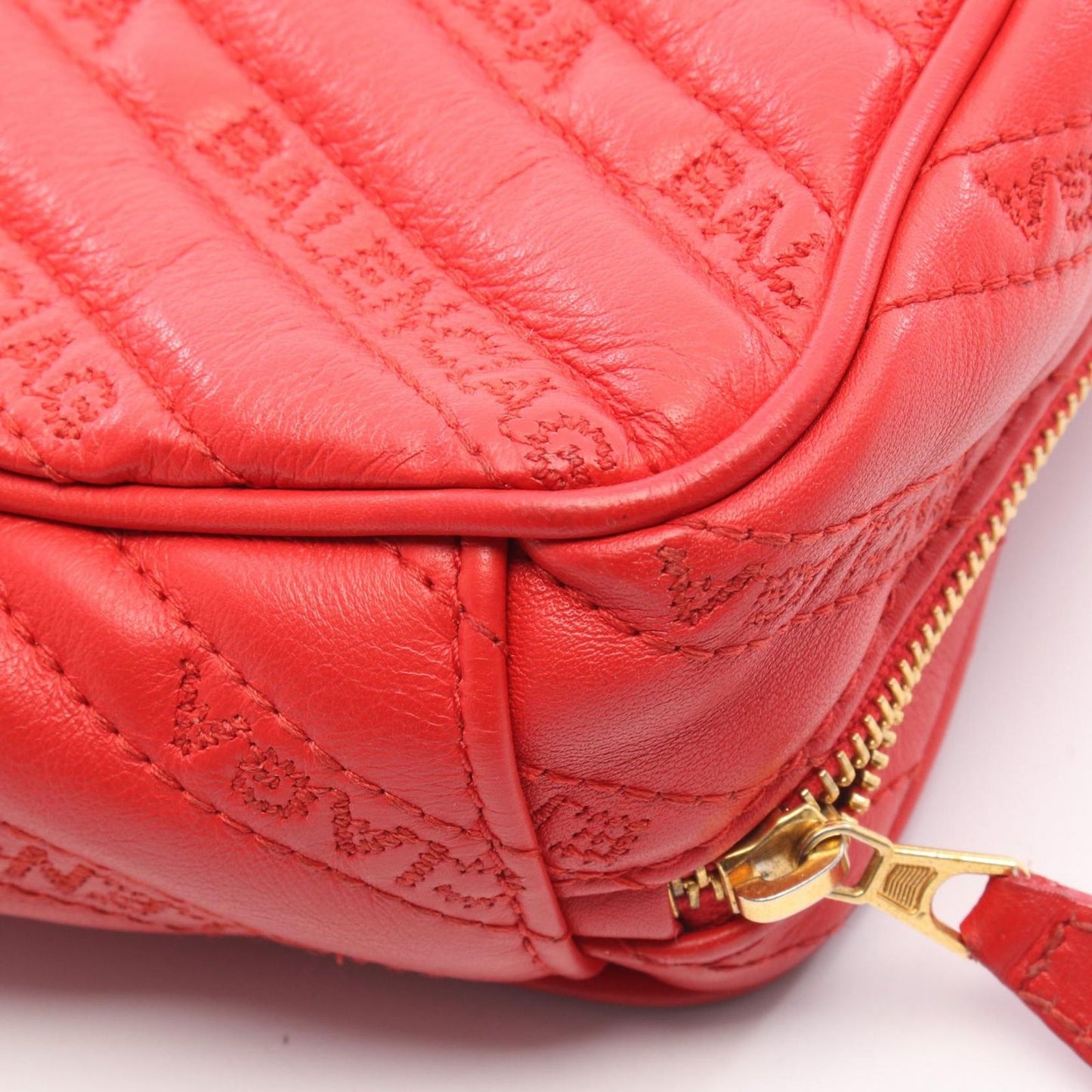 Balenciaga Shoulder Bag XS Red Leather — view 8
