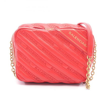 Balenciaga Shoulder Bag XS Red Leather