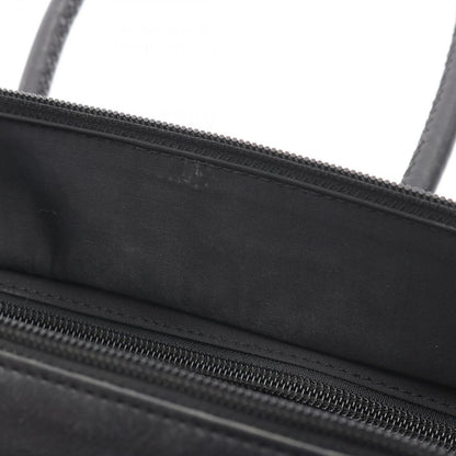 Celine Seri Handbag Sa Ninelelogo Black Nylon Leather — view 9