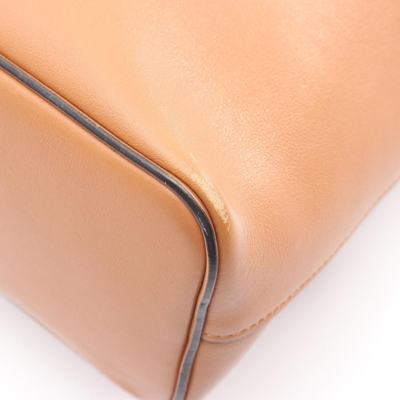 Celine Seri Shoulder Bag Sototree-bu Brown Leather — view 5