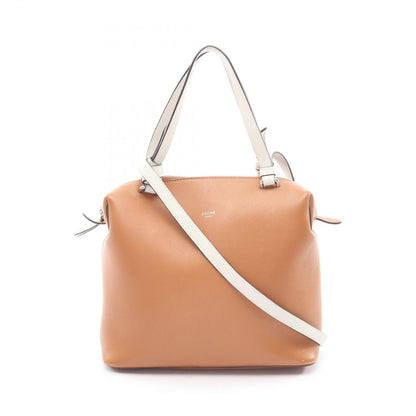 Celine Seri Shoulder Bag Sototree-bu Brown Leather