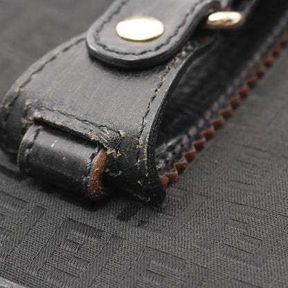 Fendi Tote of Black Canvas Leather of — view 9