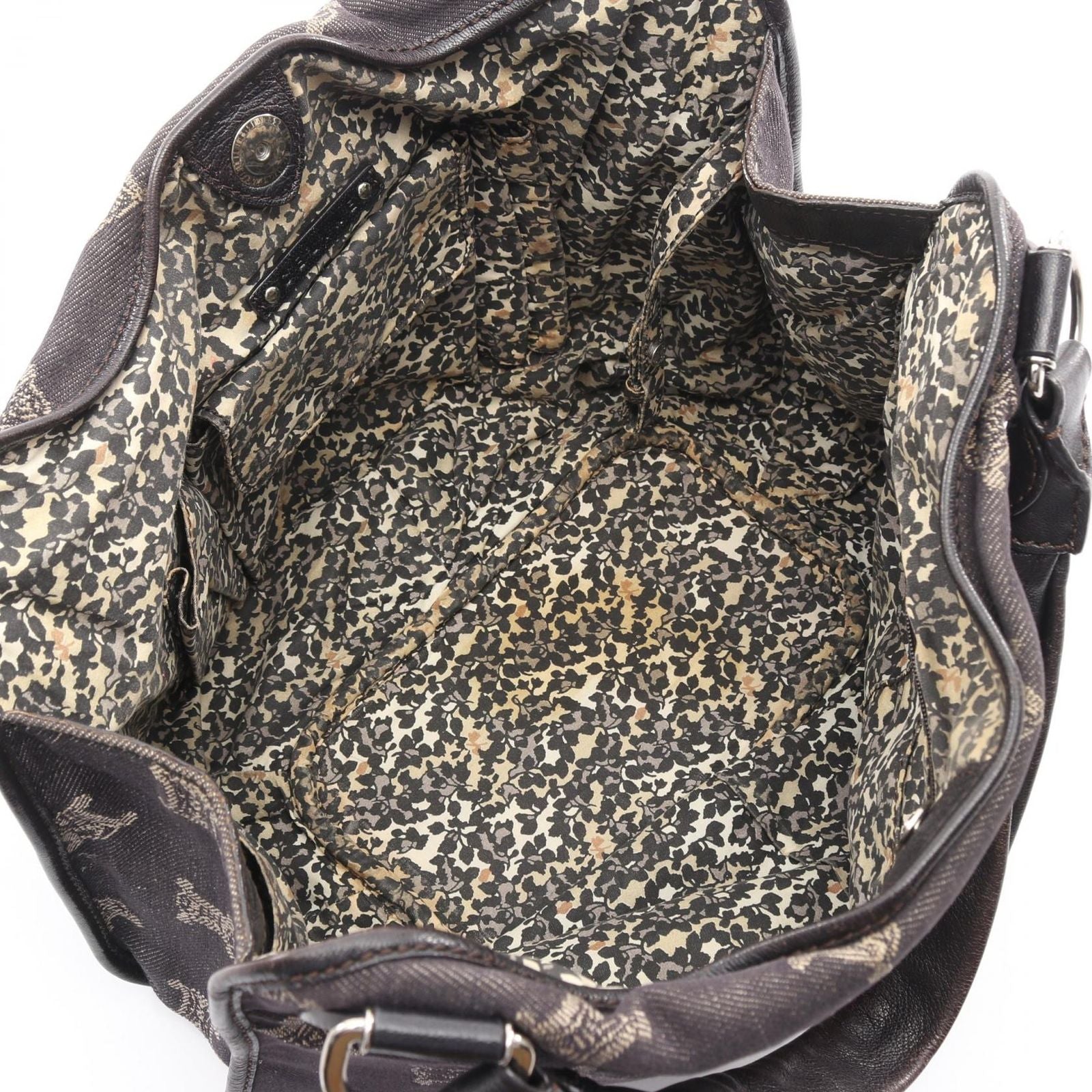 Celine Seri Handbag Black Denim — view 3