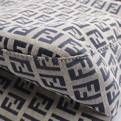 Fendi of Navy Canvas Leather of Shoulder Bag — view 6
