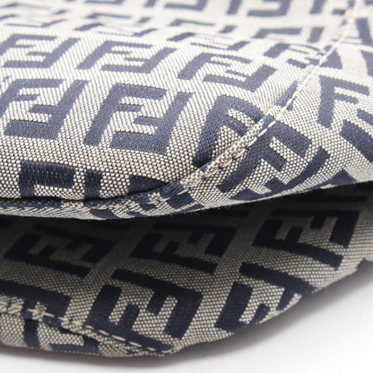 Fendi of Navy Canvas Leather of Shoulder Bag — view 9