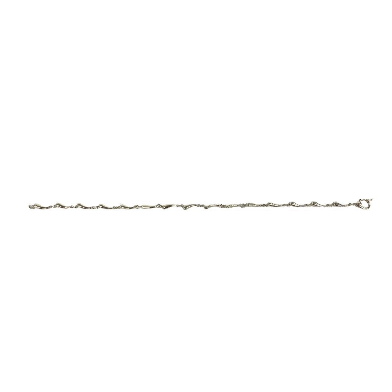 Tiffany & Co Box Teardrop Bracelet 925 Sterling Silver — view 6