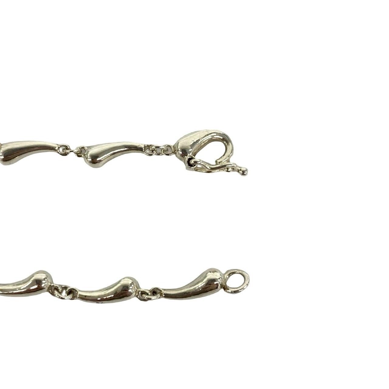 Tiffany & Co Box Teardrop Bracelet 925 Sterling Silver — view 4