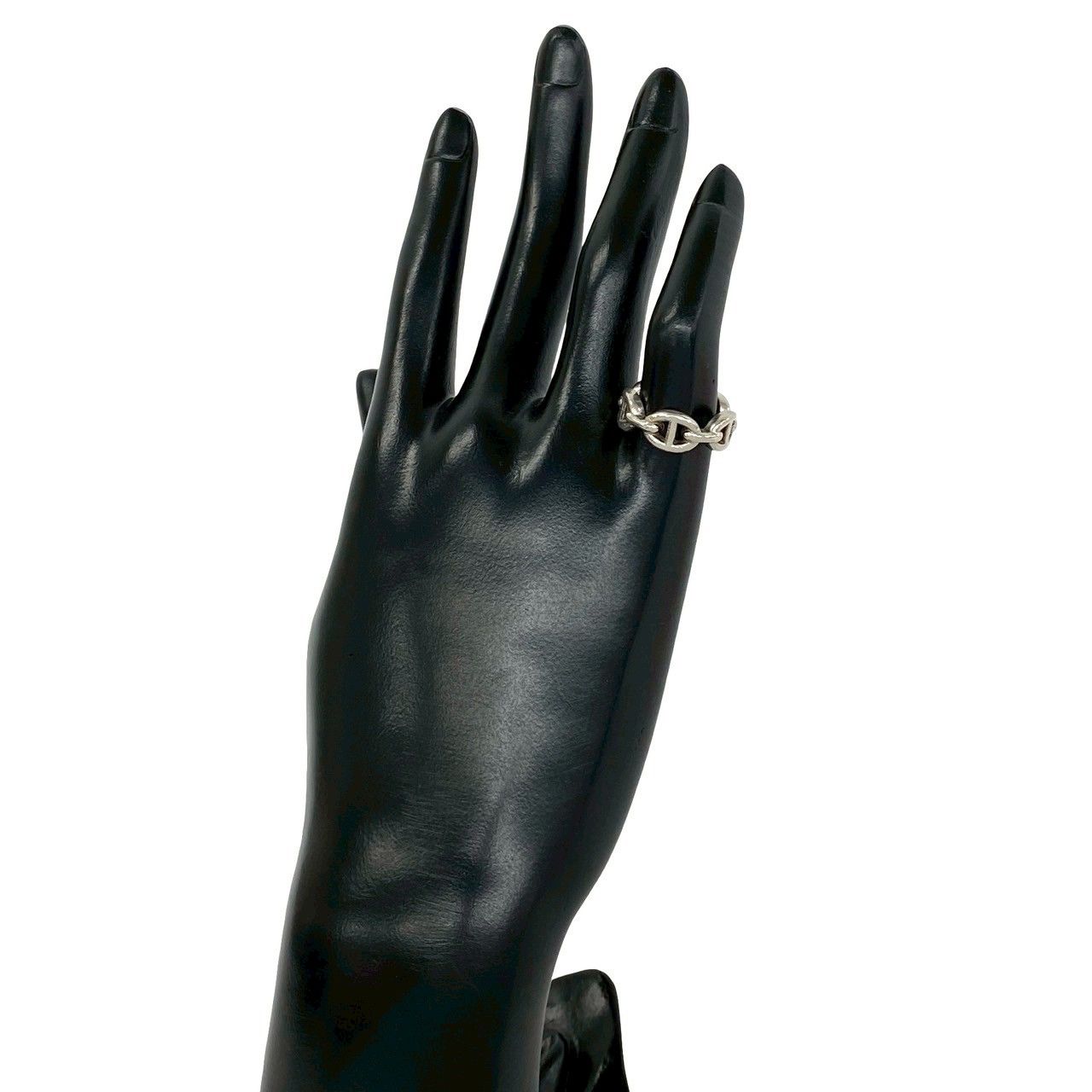Hermes Enchainee Ring 925 Sterling Silver — view 2