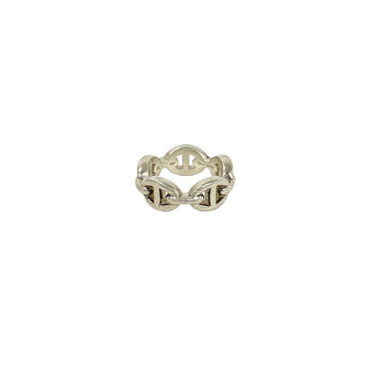 Hermes Enchainee Ring 925 Sterling Silver — view 6