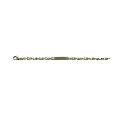 Tiffany & Co Knot Link ID Bracelet 925 Sterling Silver — view 5