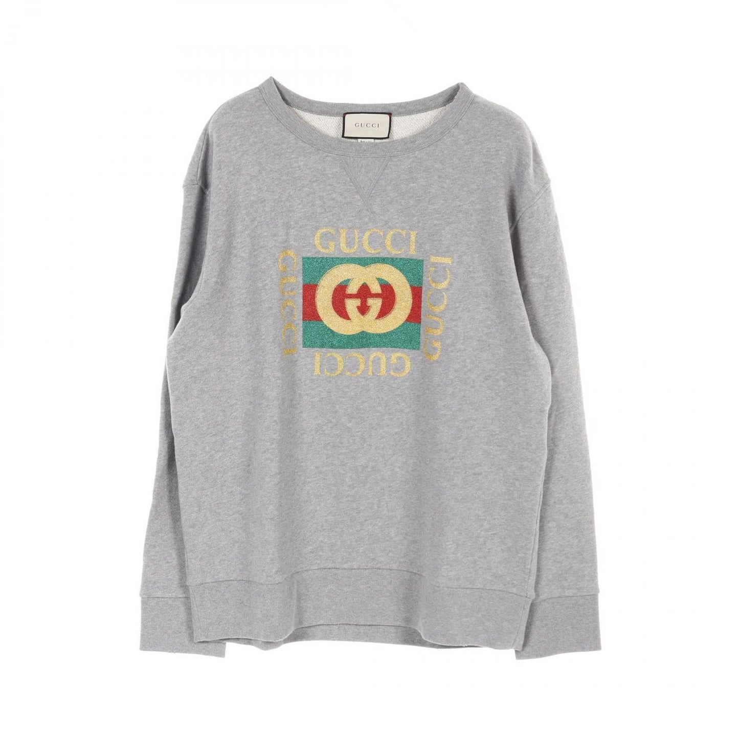 Gucci Sweatshirt Vintage Logo Tiger Cotton