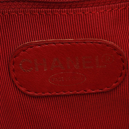 Chanel Tote CC Logo Red CC Sleda — view 4