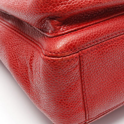 Chanel Tote CC Logo Red CC Sleda — view 8