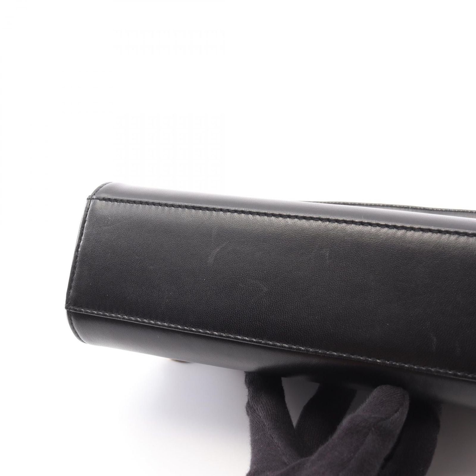 Chanel Shoulder Bag 2.55 Koba Black Lambskin Che — view 8