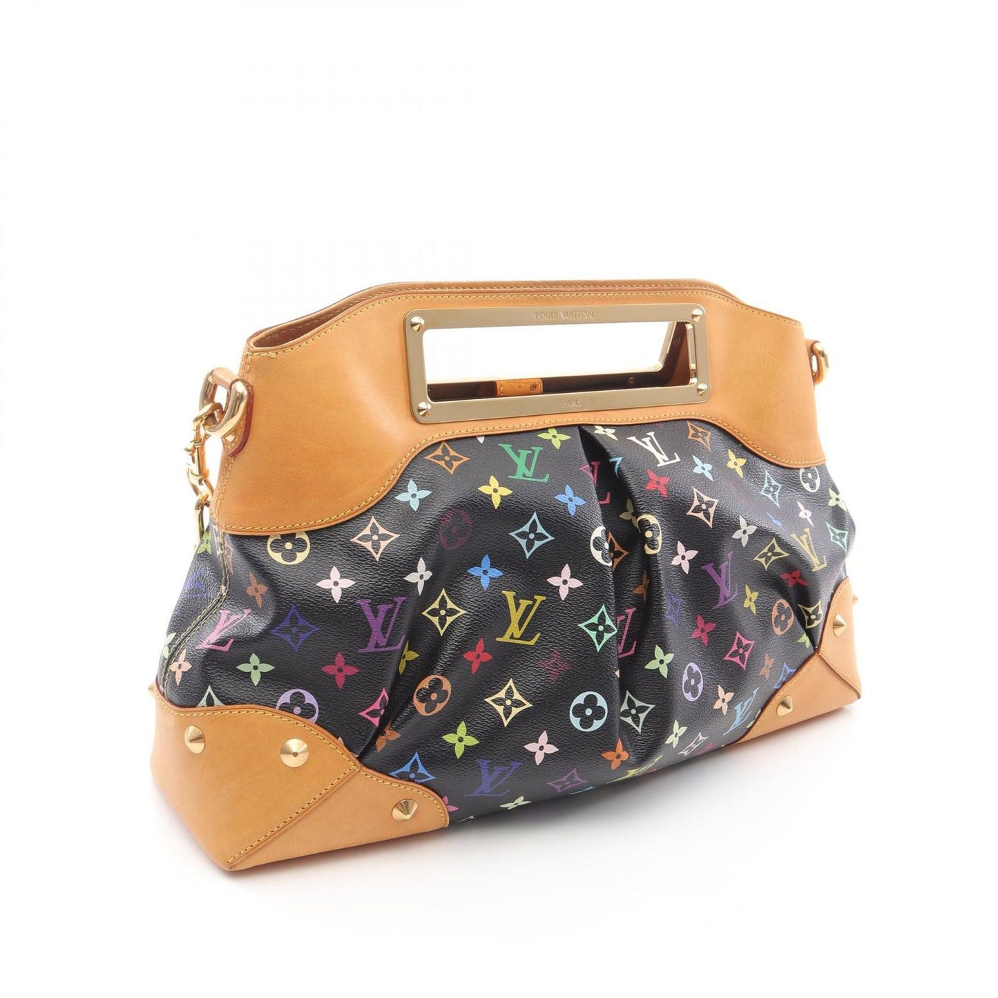 Louis Vuitton Shoulder Bag Jidi GM Noir Canvas Leather — view 2