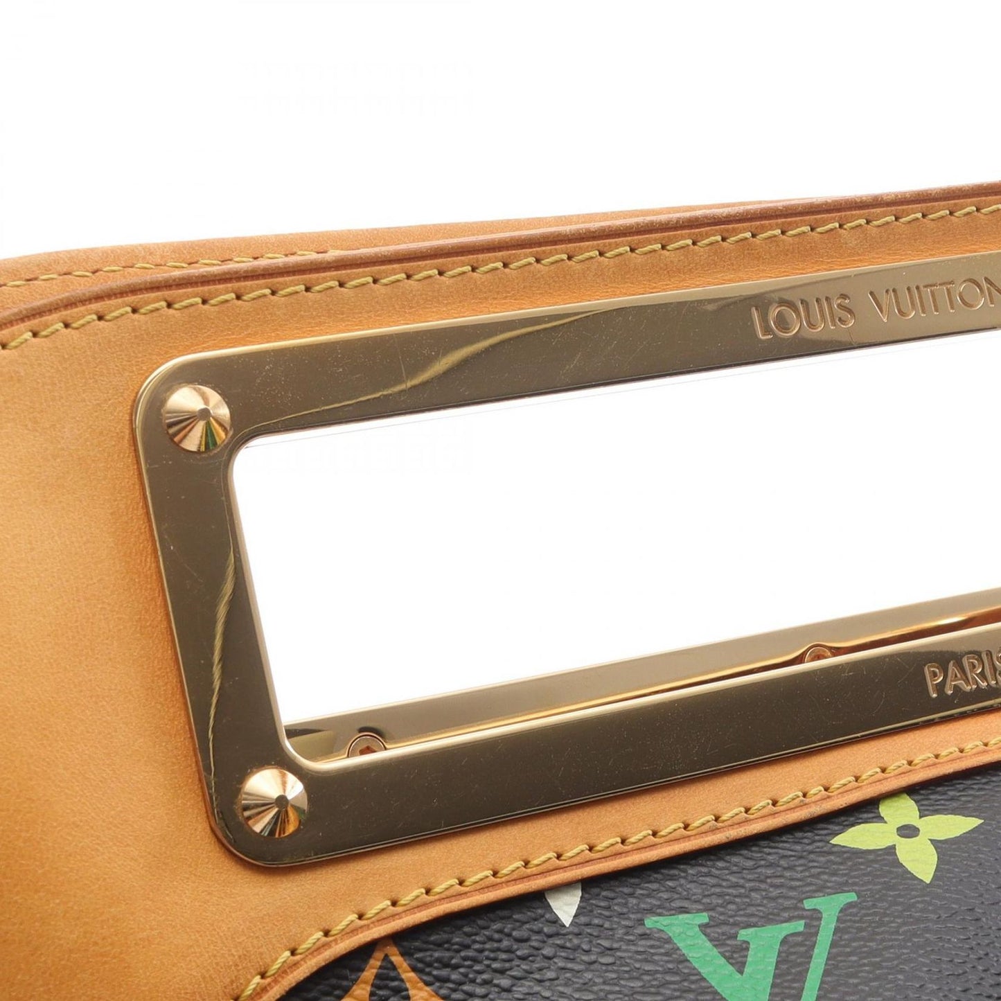Louis Vuitton Shoulder Bag Jidi GM Noir Canvas Leather — view 9