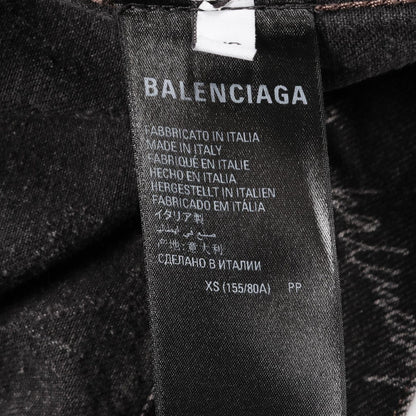 Balenciaga Denim Jacket O-leo-ba-logo — view 6