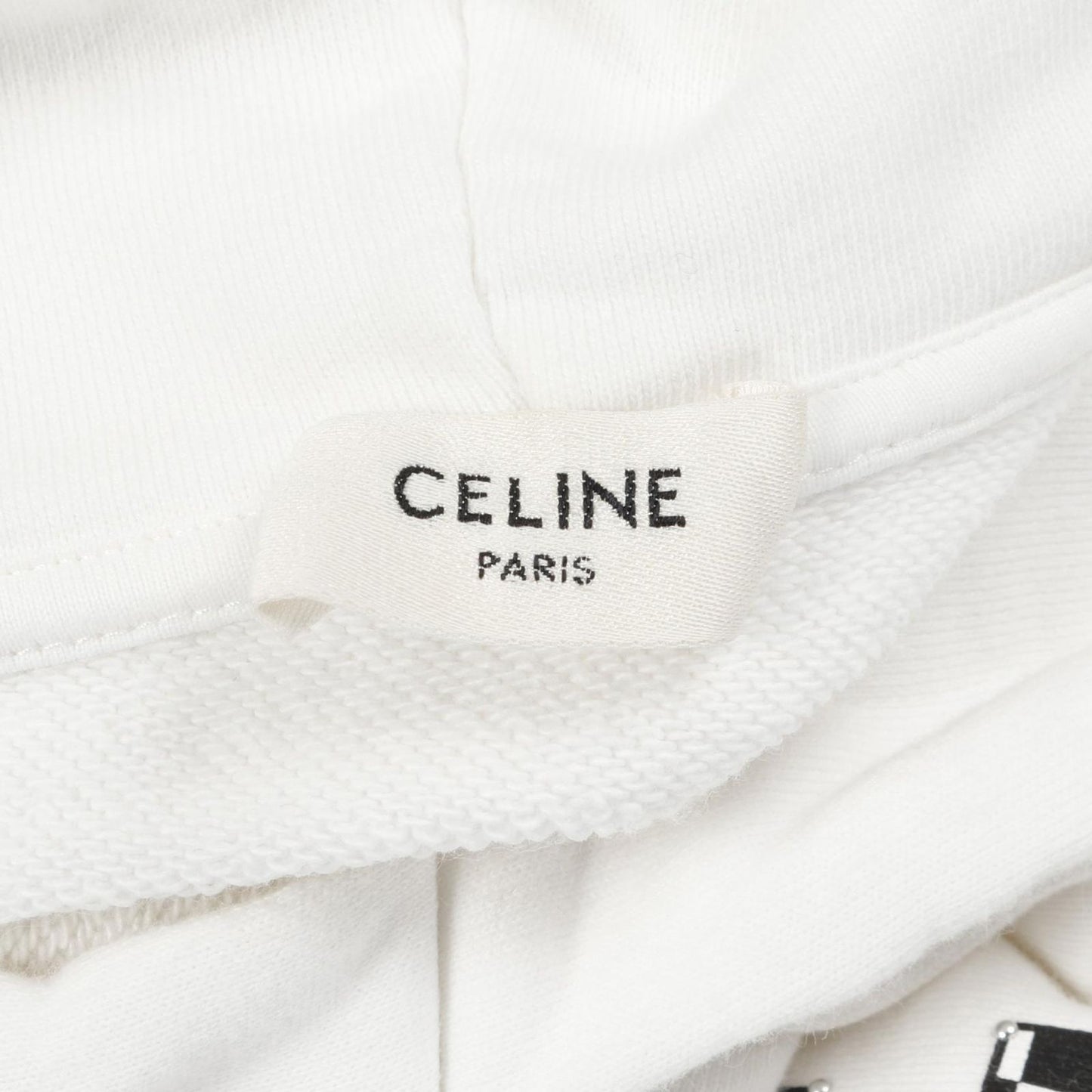 Celine Seri Hoodie Le-z Sweatshirt Cotton — view 3