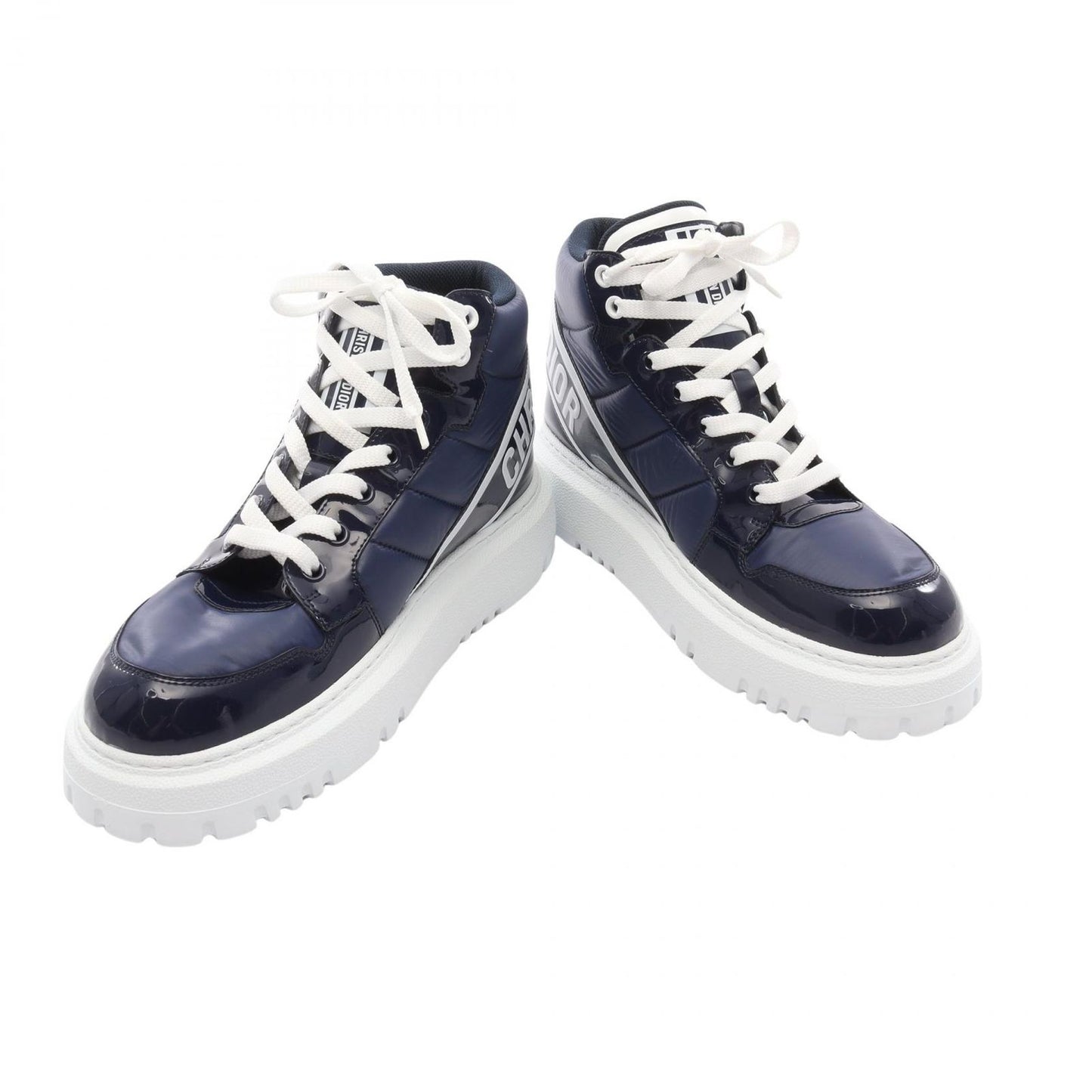 Dior Dio Sneakers D-player Nylon Patent — view 3