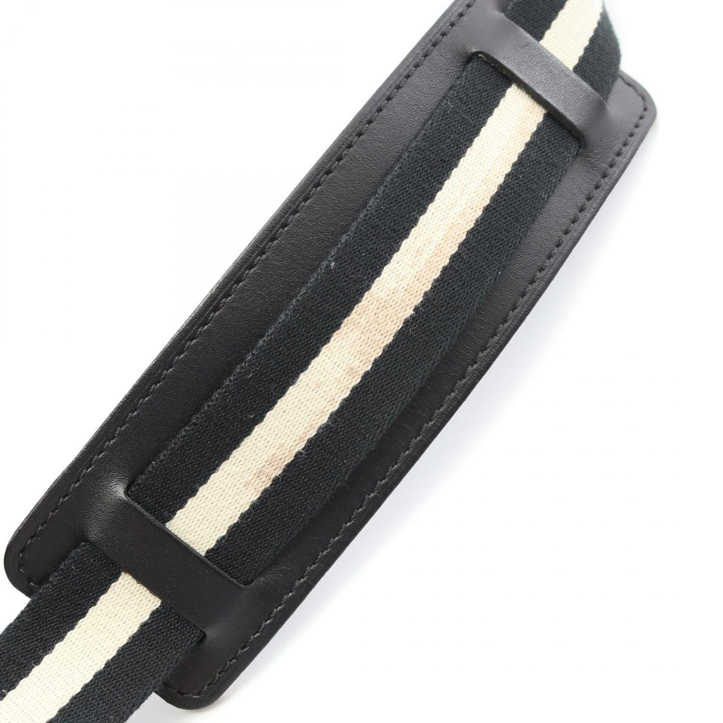 Louis Vuitton Shoulder Bag Besace Mali Keto Noir Canvas Leather — view 9