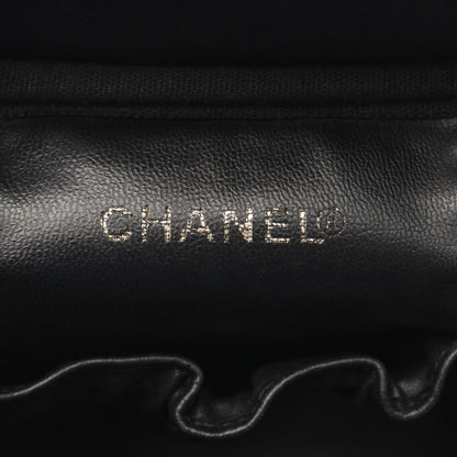 Chanel Handbag CC Logo Black CC Verticalshape Vanity — view 4