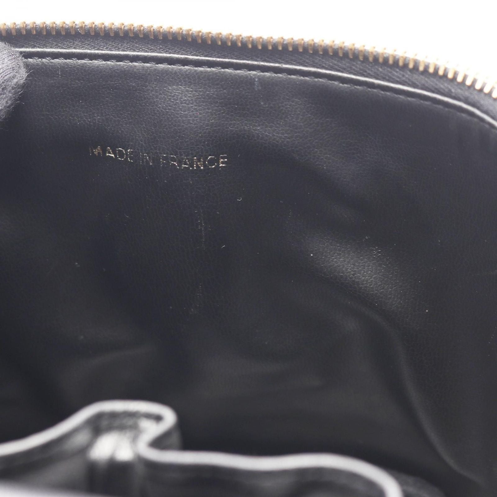 Chanel Handbag CC Logo Black CC Verticalshape Vanity — view 6