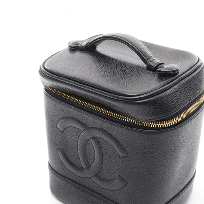 Chanel Handbag CC Logo Black CC Verticalshape Vanity — view 9
