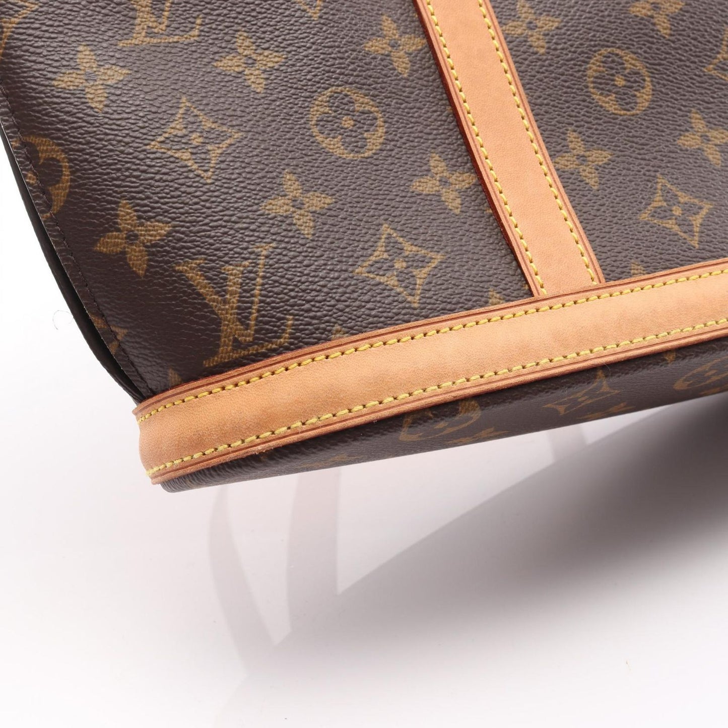Louis Vuitton Shoulder Bag Canvas Leather — view 7