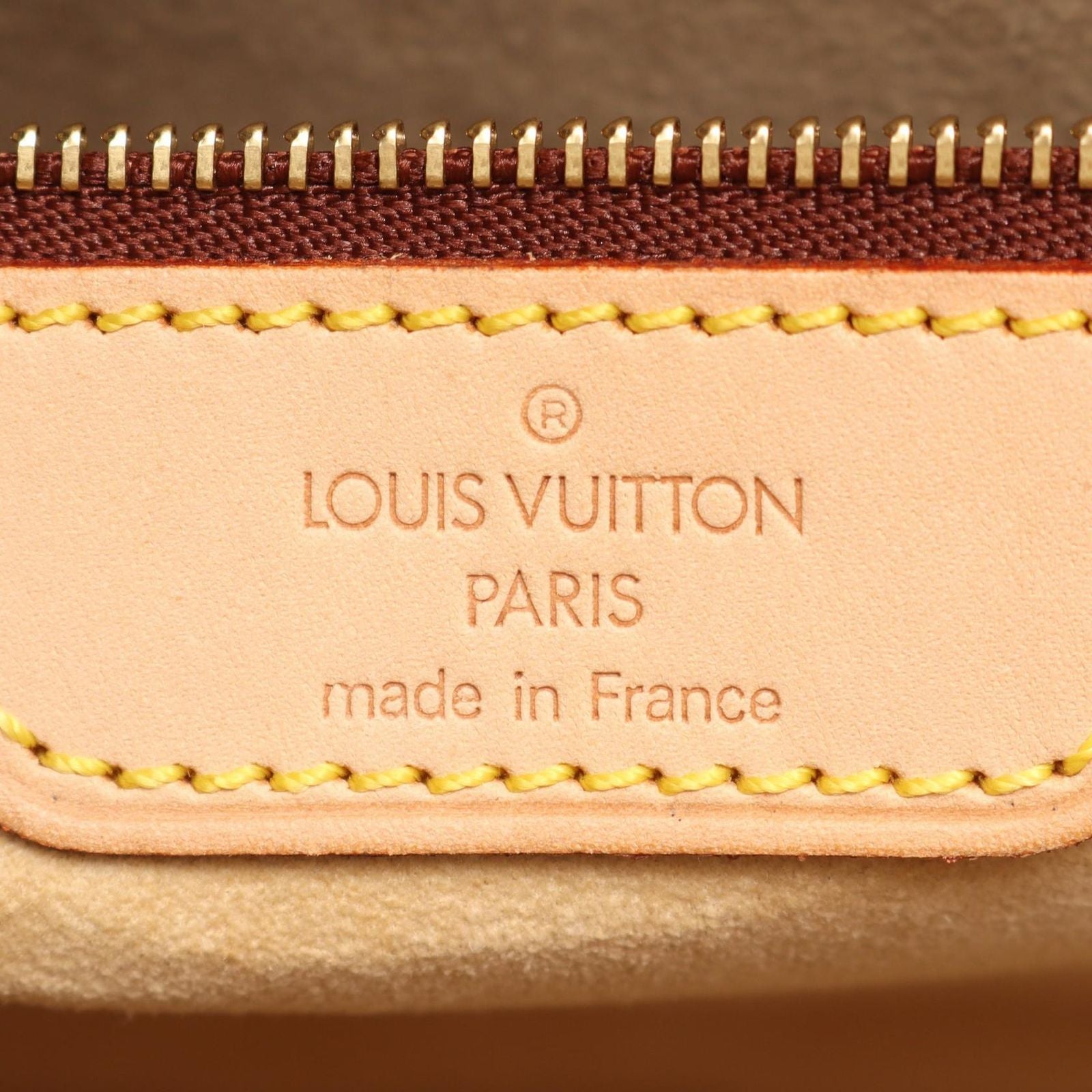 Louis Vuitton Shoulder Bag Canvas Leather — view 4