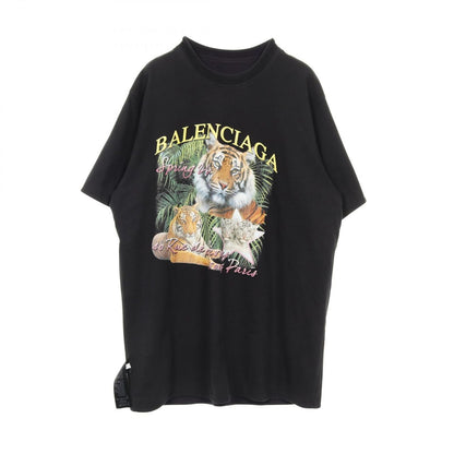 Balenciaga Top Tiger Cotton Sbule — view 3